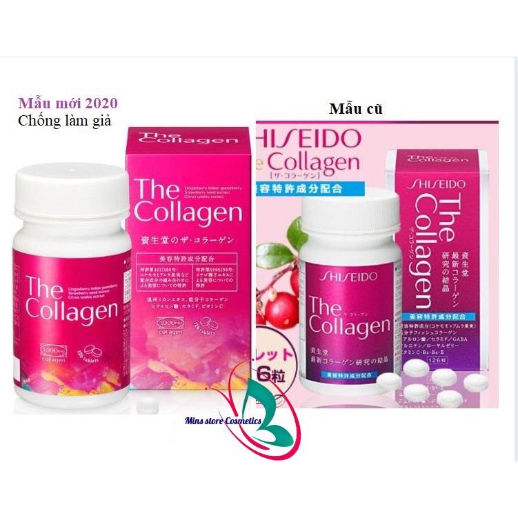 The collagen Shiseido EX+EXR dạng viên 126v (Mẫu mới) (Nhật Bản-Auth) | Thế Giới Skin Care