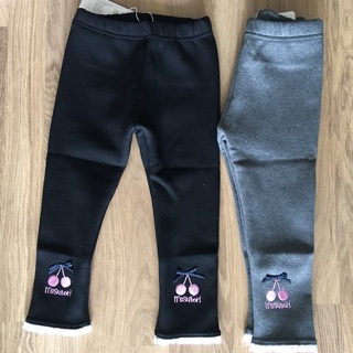 Freeship 99k TQ_Quần legging lót lông bé gái