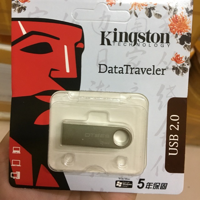 Usb 2.0 kingston dung lượng 2GB - hàng chính hãng