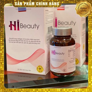 Viên uống trắng da sạch nám Hi Beauty Chính Hãng