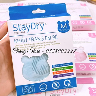 Khẩu trang em bé staydry cho bé