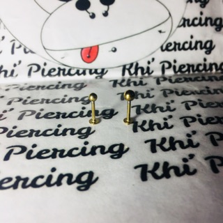 ( giá bán là 1 cái ) Khuyên tai / Khuyên môi nhiều kích cỡ - Khỉ Xỏ Khuyên