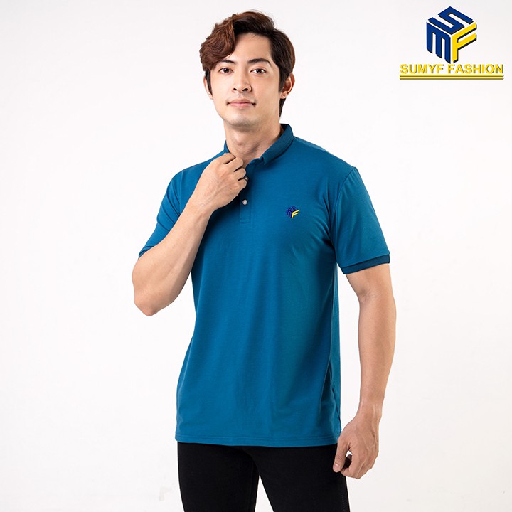 [8 Màu] Áo thun nam có cổ - Thun cotton co giãn 4 chiều thấm hút tốt | BigBuy360 - bigbuy360.vn