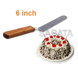 Dao chà láng cán gỗ 15cm