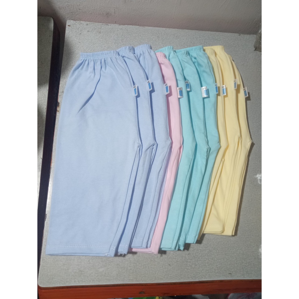 Quần dài màu sơ sinh Bossini 100% cotton