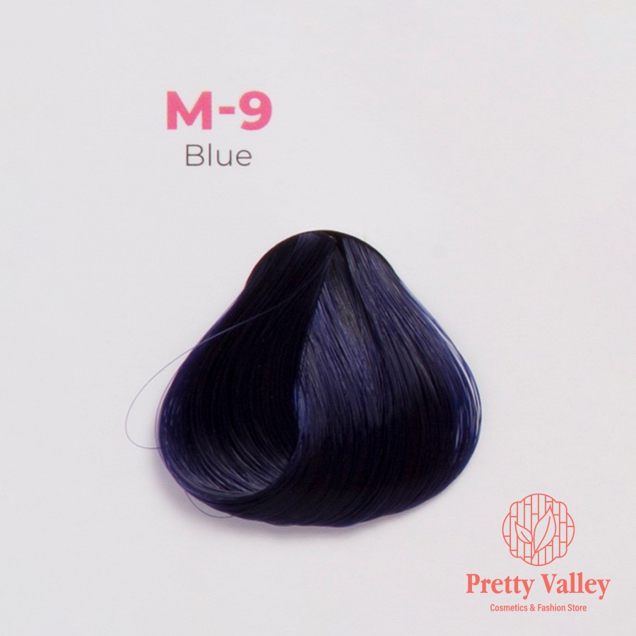 Thuốc nhuộm tóc màu xanh đen MOLOKAI, thuốc nhuộm tóc tại nhà chứa collagen tảo biển siêu dưỡng - Pretty Valley Store