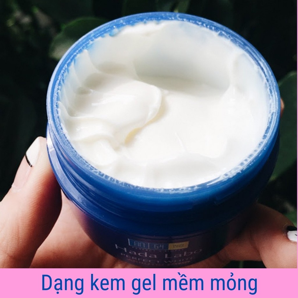 Kem dưỡng ẩm KD1289475 HADA LABO Dưỡng Trắng Da Tối Ưu Perfect White Cream ( 50g )