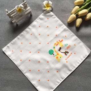 Set 5 Khăn mặt, khăn sữa, khăn xô cho bé