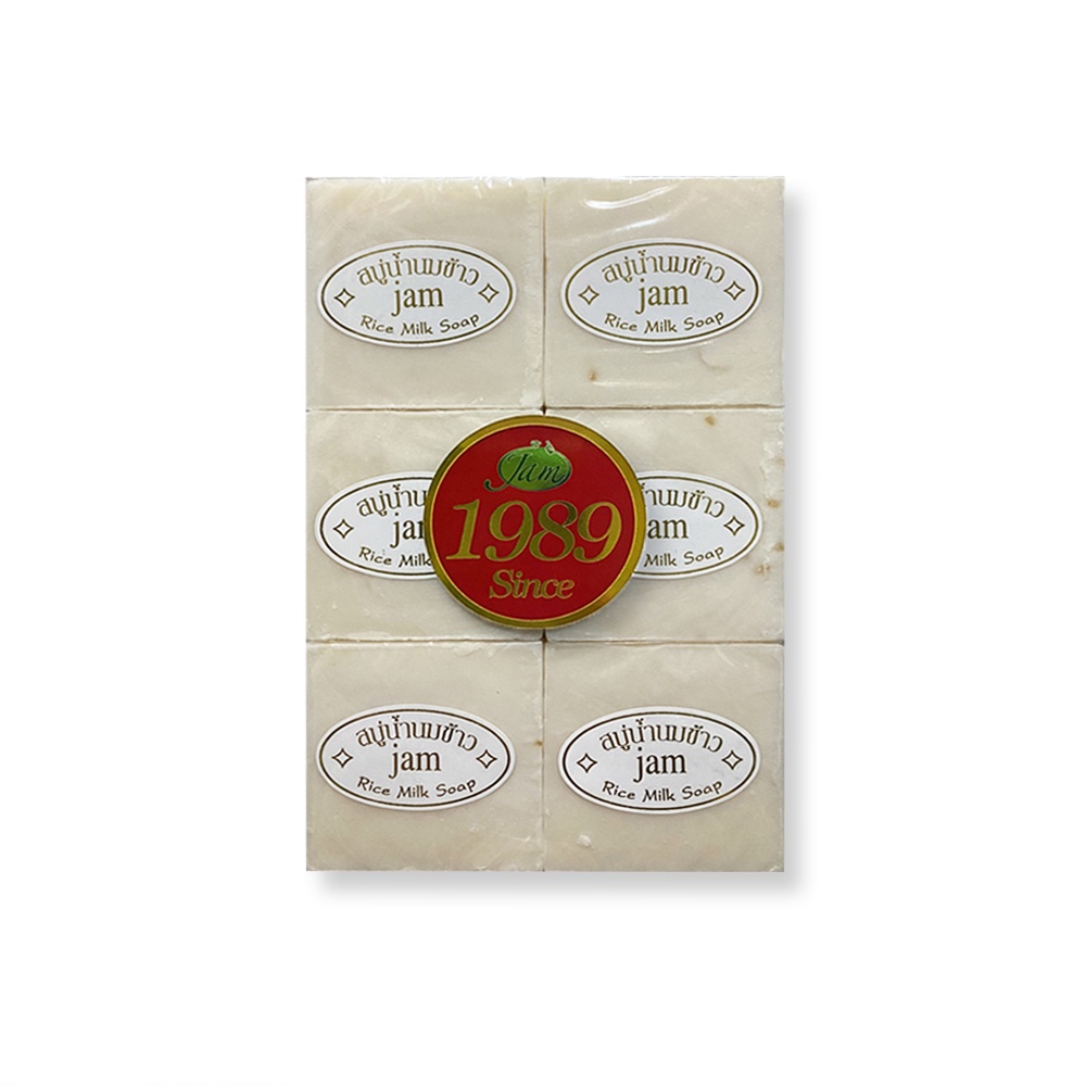 Combo 12 Bánh Xà Phòng Cám Gạo Thái Lan JAM RICE MILK SOAP