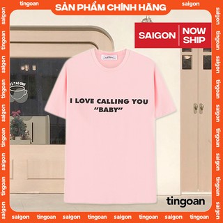 [Mã BMLT35 giảm đến 35K đơn 99K] Áo phông hồng CALLING BABY TSHIRT/PK
