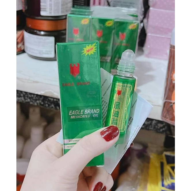 Dầu Gió Xanh Dạng Lăn 10ml nhỏ gọn Dễ Bỏ túi