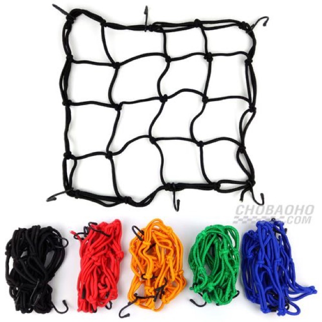 Lưới Chằn Đồ Ràn Đồ Trùm Bình Xăng Trùm Nón Bảo Hiển Đa Năng MOTO, Xe Máy, Xe Đạp, Xe Địa Hình (PHƯỢT - DU LỊCH)