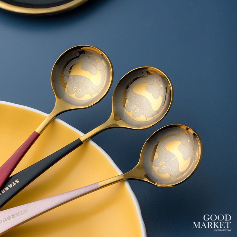 Muỗng Thép Không Gỉ Hình Doraemon Dễ Thương