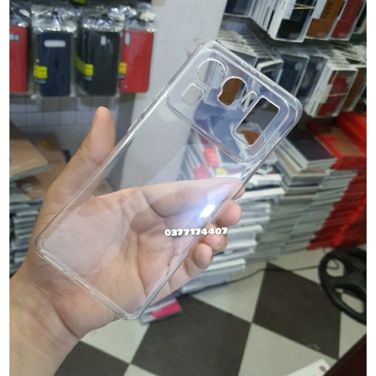 Xiaomi Mi 11 Ultra_Ốp lưng dẻo TPU bảo vệ cụm camera trong suốt