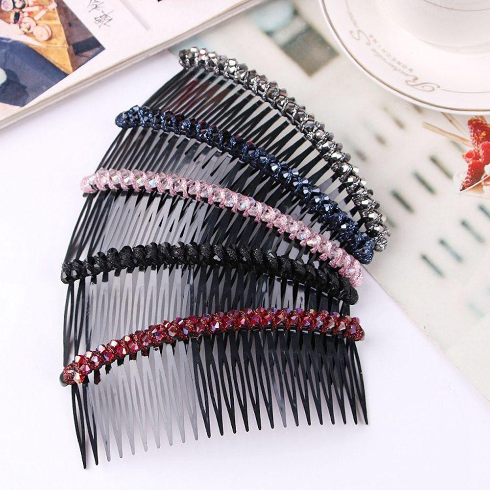 Kẹp Tóc Đuôi Ngựa Phong Cách Vintage Thời Trang Cho Nữ Giá Đỡ|Kẹp Tóc