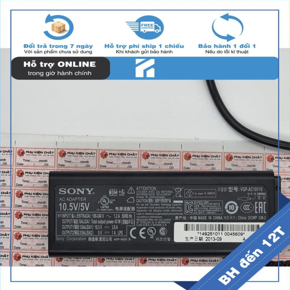 BH12TH Sạc Laptop Sony VAIO PRO 13 SVP13 11 SVP11 VAIO Pro PA PB PF,PG,PK VAIO S11 S13 10.5 v 3.8a usb 5v 1A-