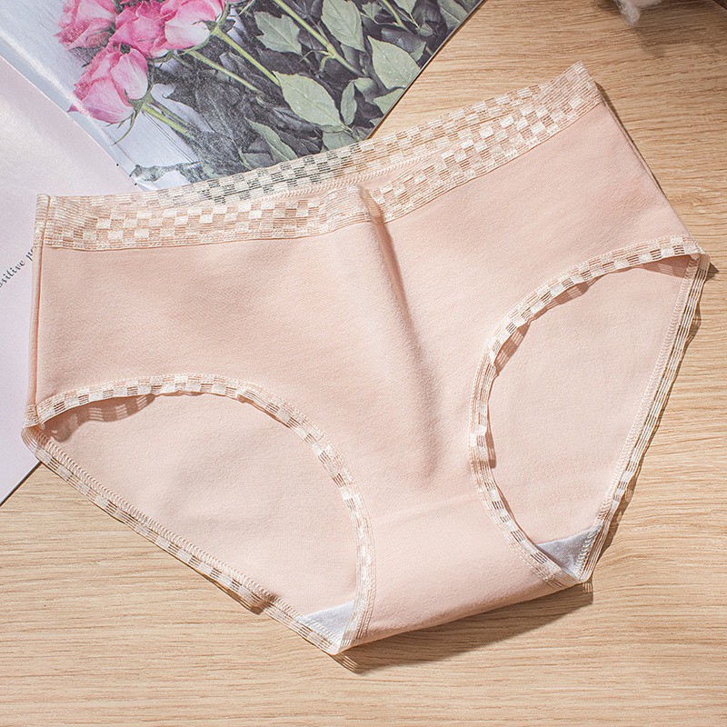 QUẦN LÓT NỮ COTTON 7 MÀU VIỀN REN Ô VANVENE LÓT MAY CHẮC CHẮN CHỐNG HẰN VIỀN QUẦN CHIP CẠP VỪA MỚI Q233 | BigBuy360 - bigbuy360.vn