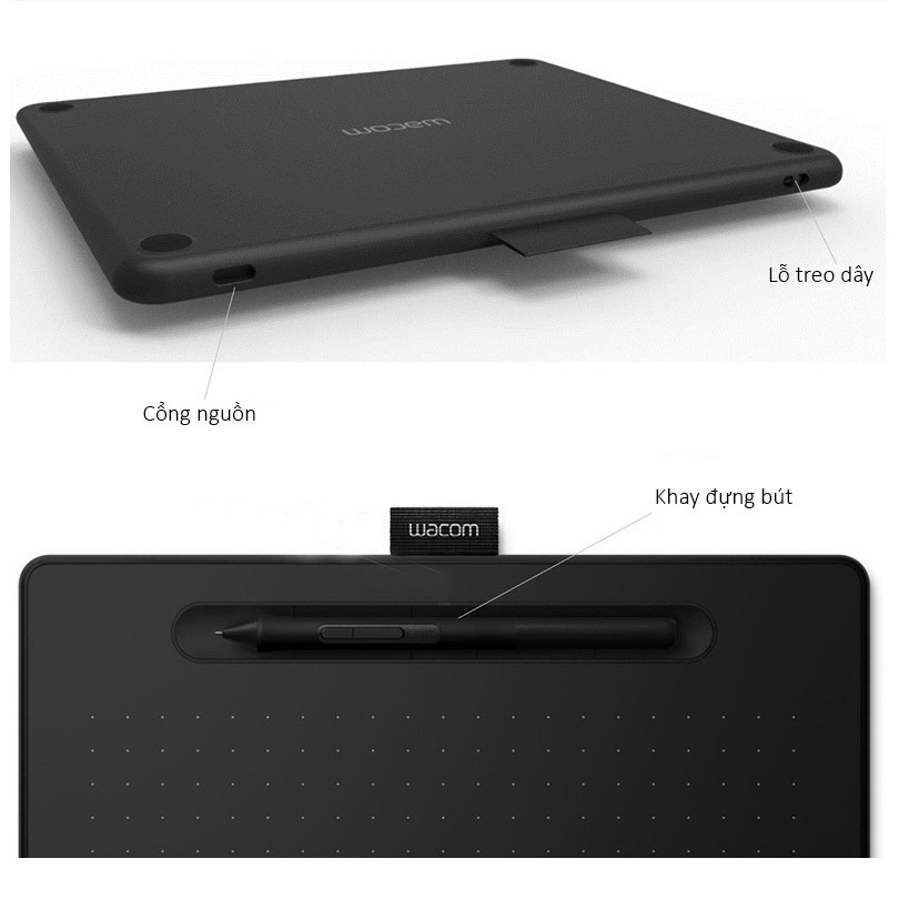 Bảng Vẽ Điện Tử Wacom Intuos CTL-4100/K0-C Kết Nối OTG Với Điện Thoại Android - cao cấp