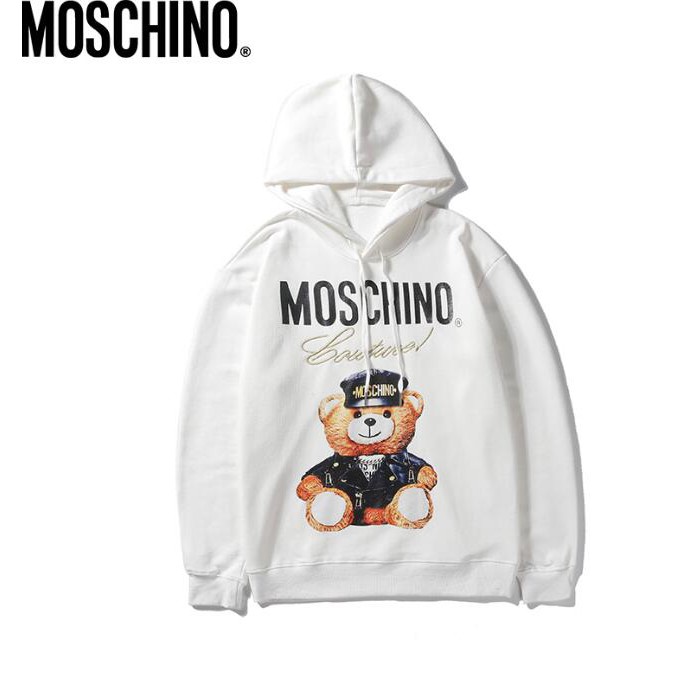 Áo Hoodie Chất Liệu Vải Cotton Có In Hoạ Tiết Moschino Thời Trang | BigBuy360 - bigbuy360.vn