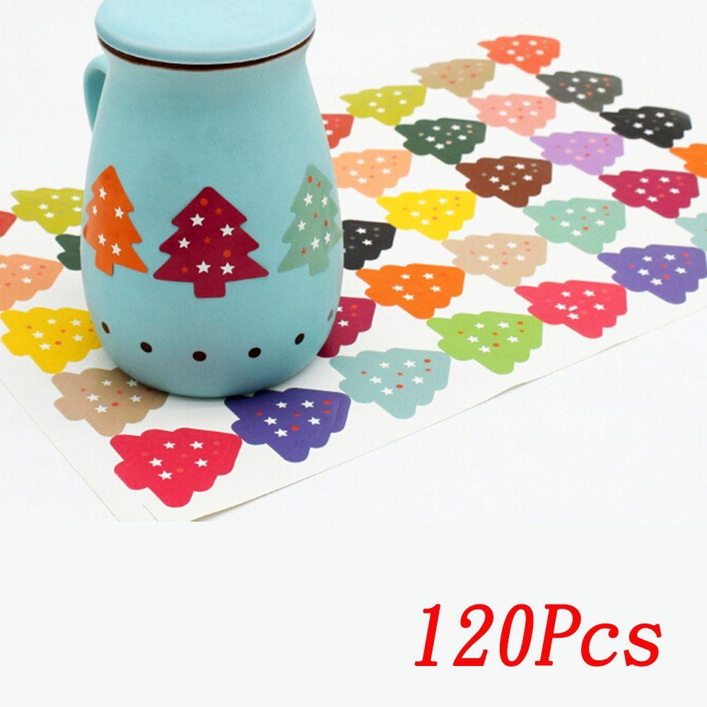 LAYOR1 Bộ 120 Miếng Dán Trang Trí Sổ Tay DIY Xinh Xắn