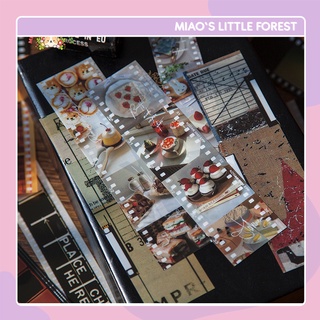 Sticker phim máy ảnh BETWEEN SECONDS set 10 sticker dạng tấm phim style retro trang trí sổ tay bullet journal MST405