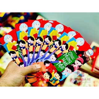 Bao lì xì năm mới ( 10 cái / xấp)
