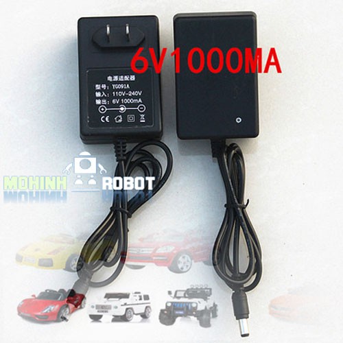 Sạc ắc quy 6V, 12v dành cho xe điện trẻ em, có đèn báo, tự ngắt khi đầy