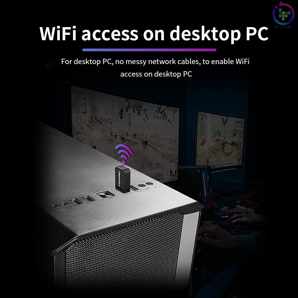 Usb Thu Sóng Wifi Không Dây Comfast Cf-812Ac 2.4g 5.8ghz | WebRaoVat - webraovat.net.vn