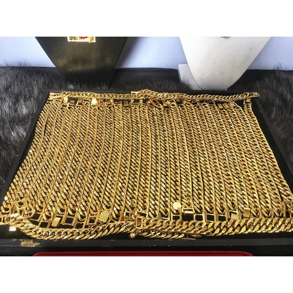 Lắc tay nam siêu chất mạ vàng 18k L06