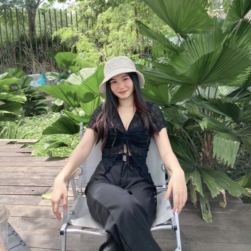 ÁO NỮ PHONG CÁCH Y2K CÓ DÂY KÉO TRƯỚC NGỰC CỔ CHỮ V TRENDY GIÁ RẺ CROPTOP ÔM