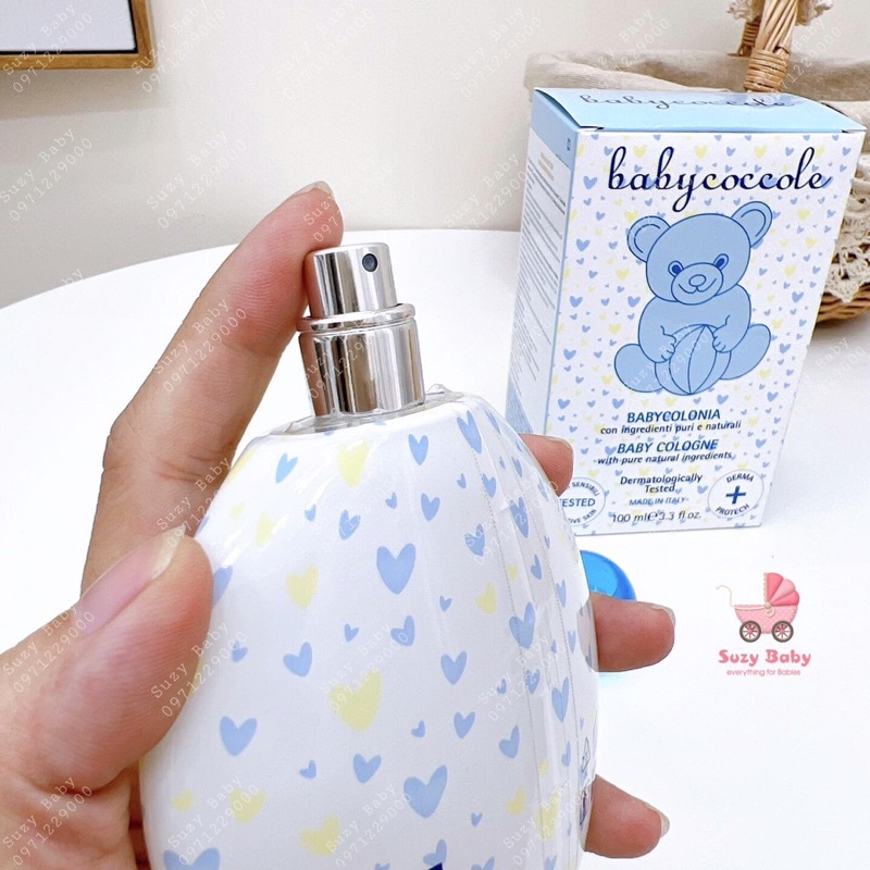 Nước hoa chiết xuất hoa sen Babycoccole 0m+ an toàn cho bé sơ sinh 100ml