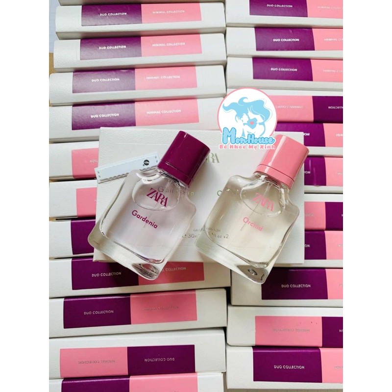 Sale Set Nước Hoa Zara 2 Chai Gardenia & Orchid (Hàng Châu Âu) - 30ml/1 chai