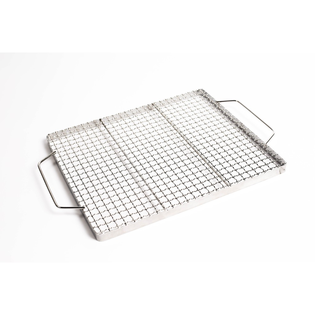 Vỉ nướng thay thế inox 304 chống gỉ, dành cho bếp nướng BBQ dã ngoại size M