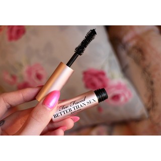 (SẴN HÀNG)Mascara Toofaced Better than sex cây mini 3.9gram