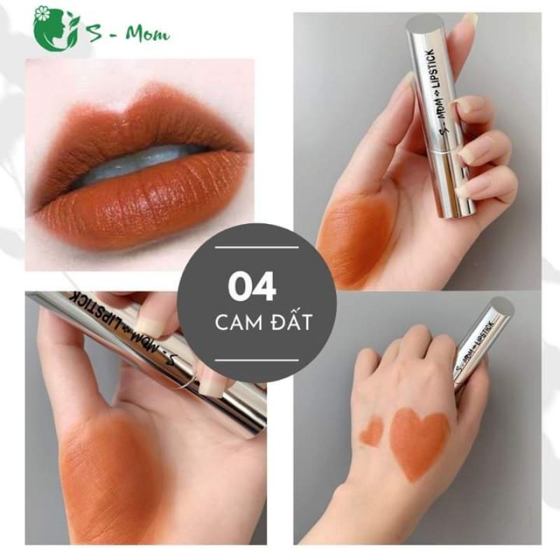 Son Lụa S.mom Son Không Chì Cho Mẹ Bầu