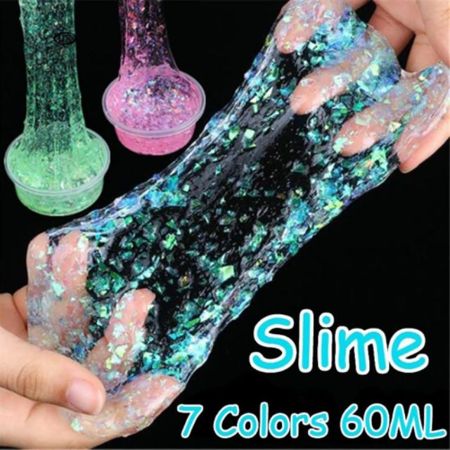 10G, 20G Kim Tuyến Giấy Đủ màu Trang Trí Slime