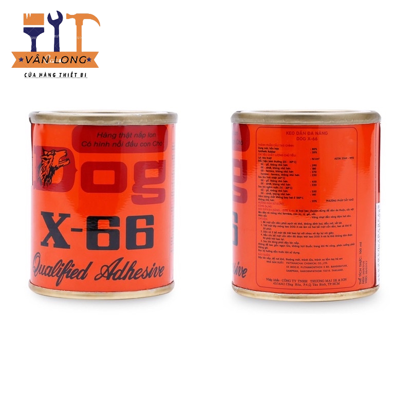 Keo Con ChóX-66, Hàng thái 100ml-200ml-600ml