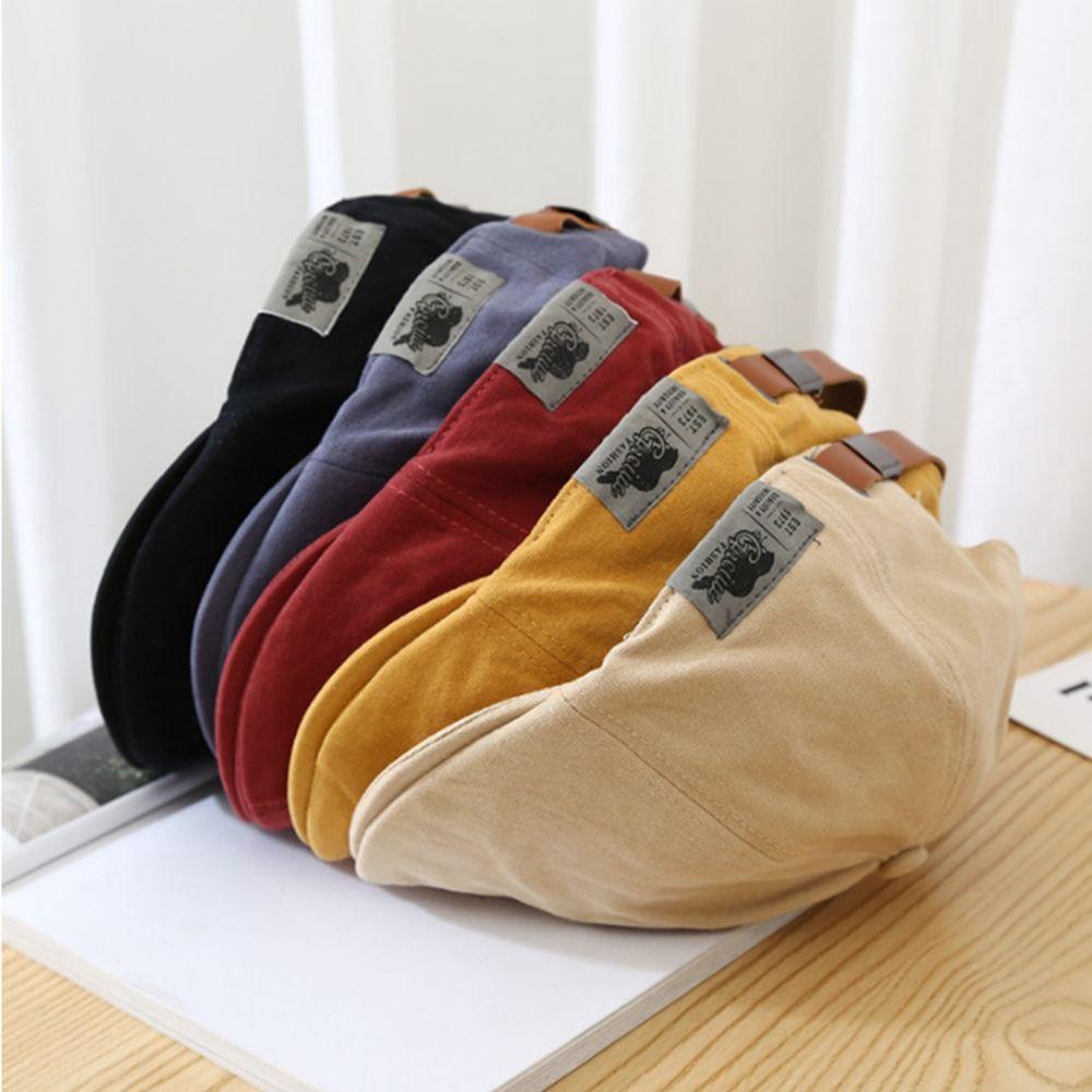IVORY Mũ Beret Vải Cotton Phong Cách Harajuku Anh Quốc Thời Trang Thu Đông Cho Nữ