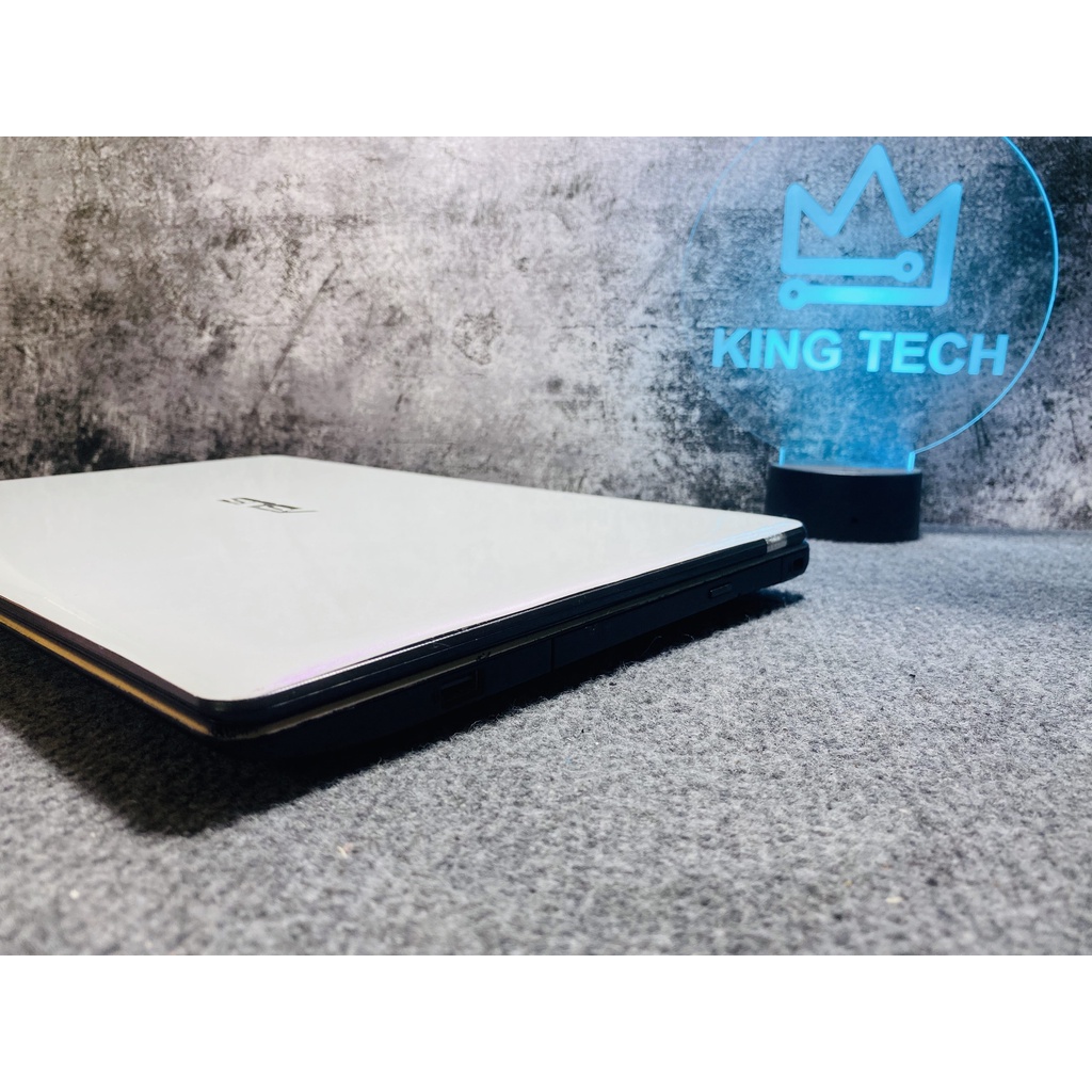 Laptop Cũ Asus X550L Trắng Mỏng Nhẹ Core i5 / Ram 8gb / ssd / card màn hình vga rời 2gb / Chơi Game, Đồ Họa Cực Khủng