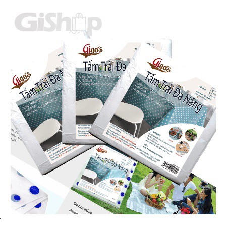 Combo 3 lốc tấm trải đa năng Gigo's - 1 lốc gồm 5 tấm