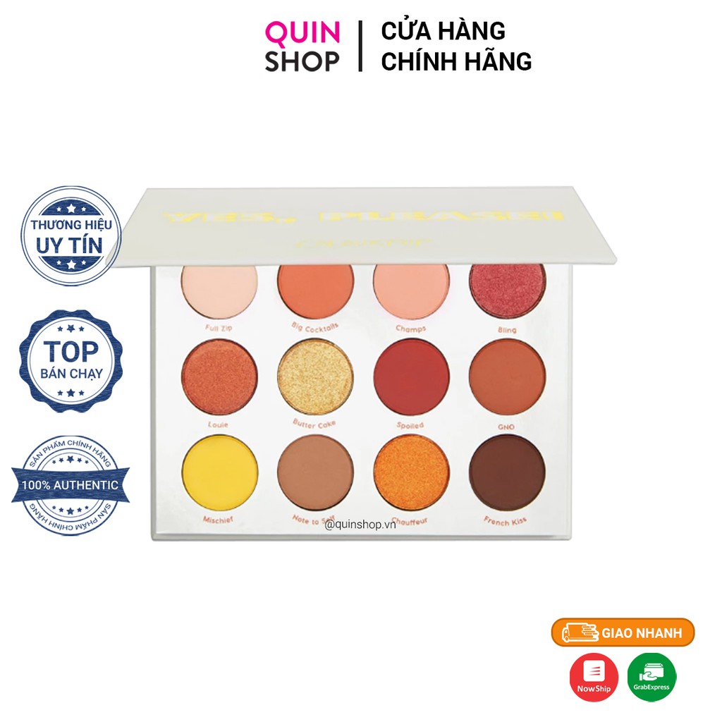 Bảng Phấn Mắt Colourpop Powder Shadow Palette Yes, Please!