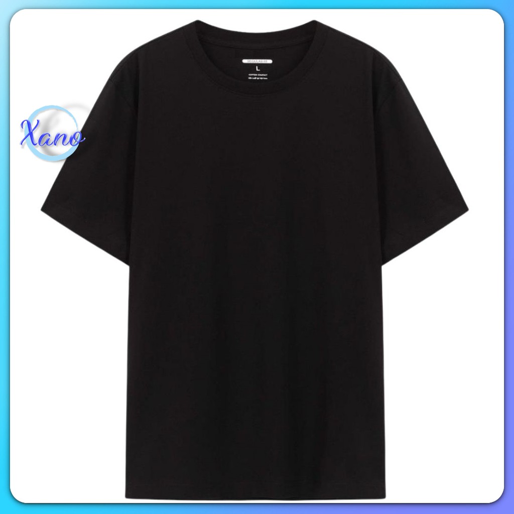 Áo Thun Tay Lỡ Form Rộng Thời Trang A01-014 Tee Basic Unisex Trơn Cotton Vải Mát Lạnh Giá Rẻ Xano | BigBuy360 - bigbuy360.vn