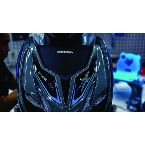 Tem rời Winner X xe xám xi măng phối tem xanh đen