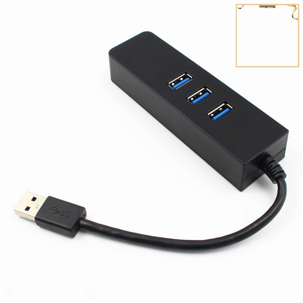 Cáp Chuyển Đổi 3 Cổng Usb 3.0 Gigabit Ethernet Lan Rj45 | BigBuy360 - bigbuy360.vn