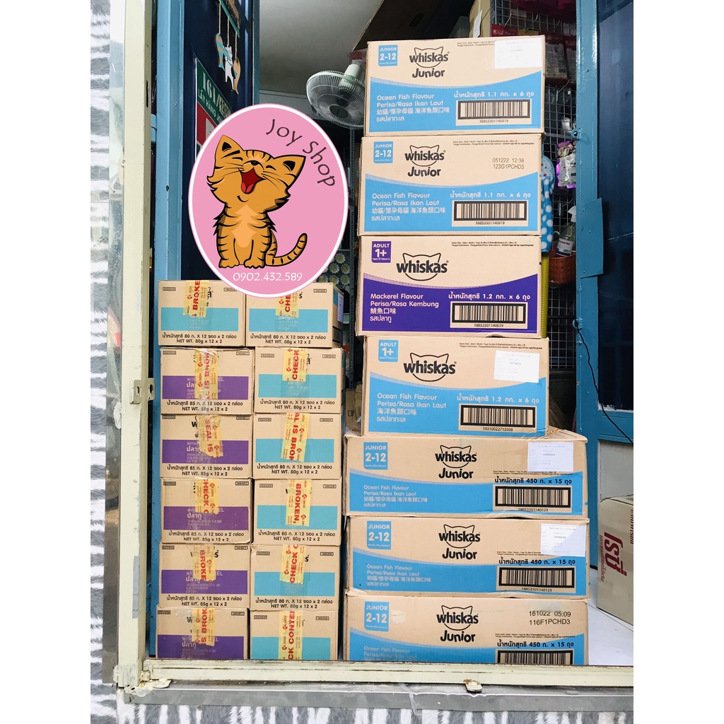 [TÚI 1.2KG] HẠT WHISKAS CHO MÈO TRƯỞNG THÀNH