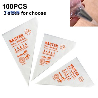 Bộ 100 túi bắt bông kem sử dụng 1 lần