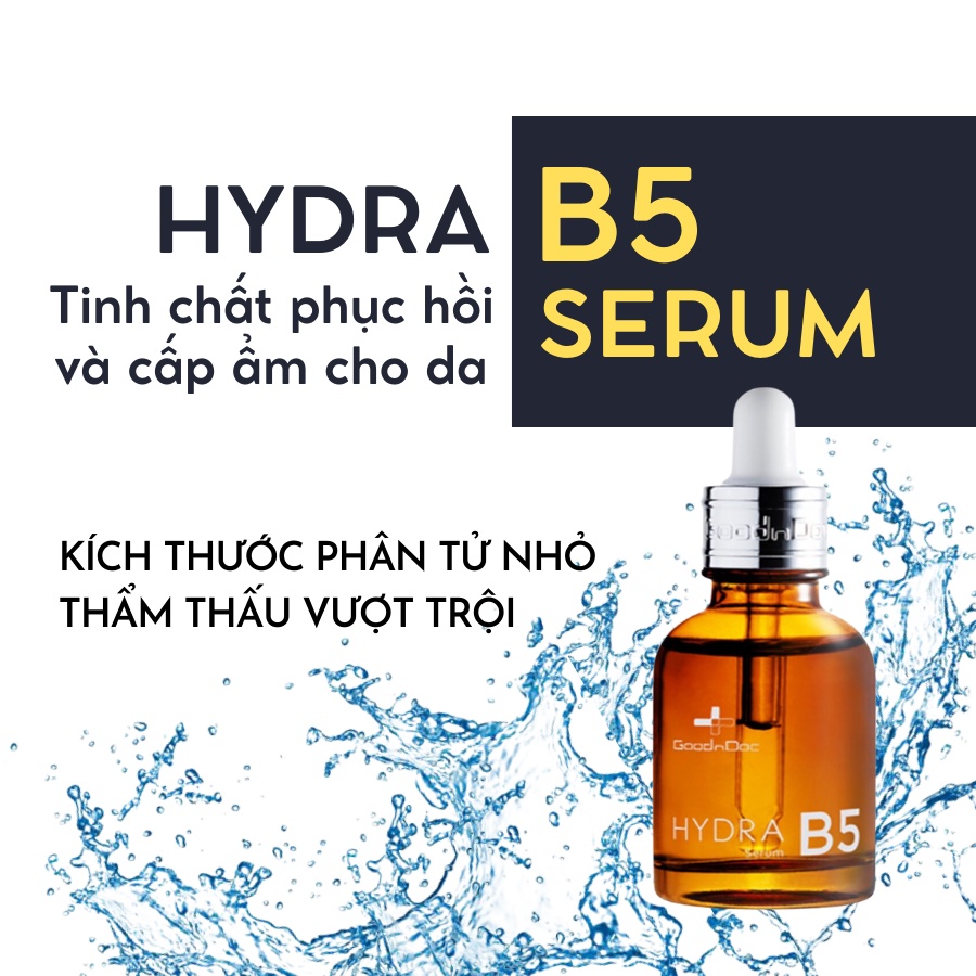 Serum Cấp Ẩm Phục Hồi Da Hydra B5 Serum GoodnDoc 30ml