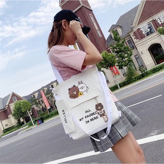 🐻Túi đeo chéo gấu thỏ Cony,túi đeo vai