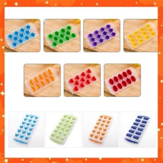 Khay đá silicon nhiều hình đẹp mắt