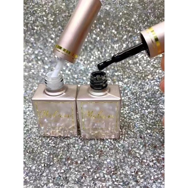 Sơn gel milan trắng đen